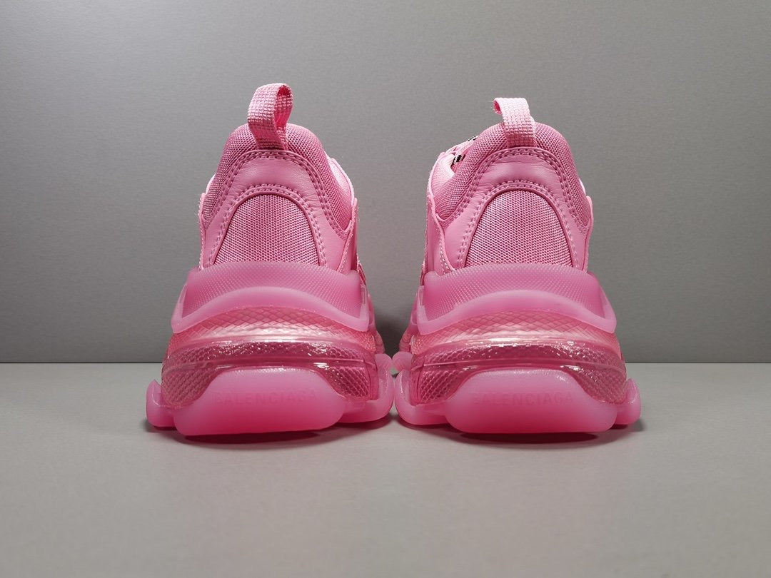 Triple S Pink Clear Sole