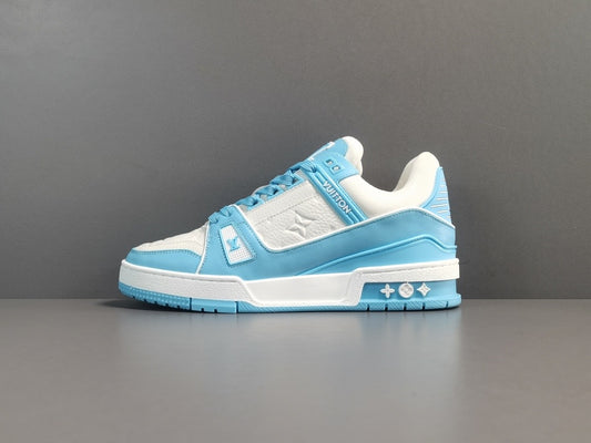 Monogram White Sky Blue Sneaker