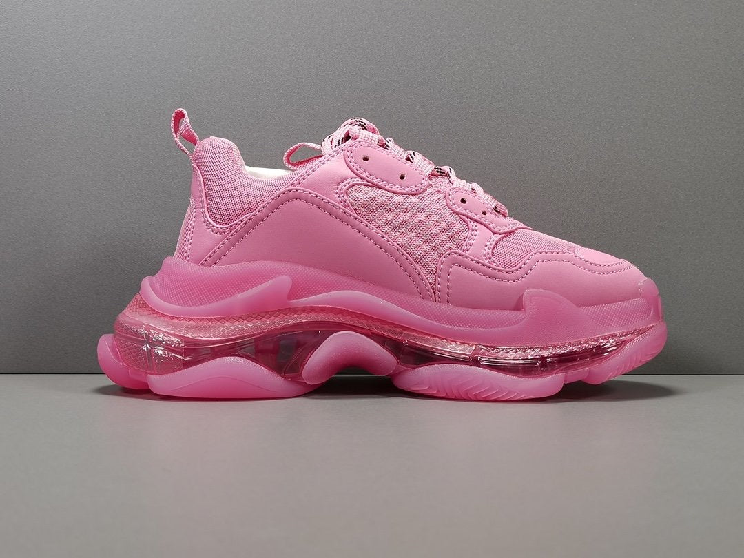 Triple S Pink Clear Sole