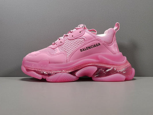 Triple S Pink Clear Sole