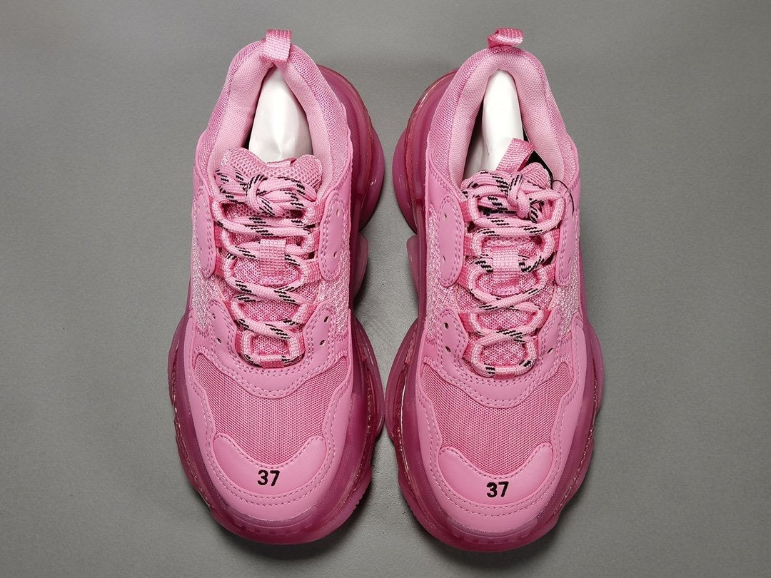 Triple S Pink Clear Sole