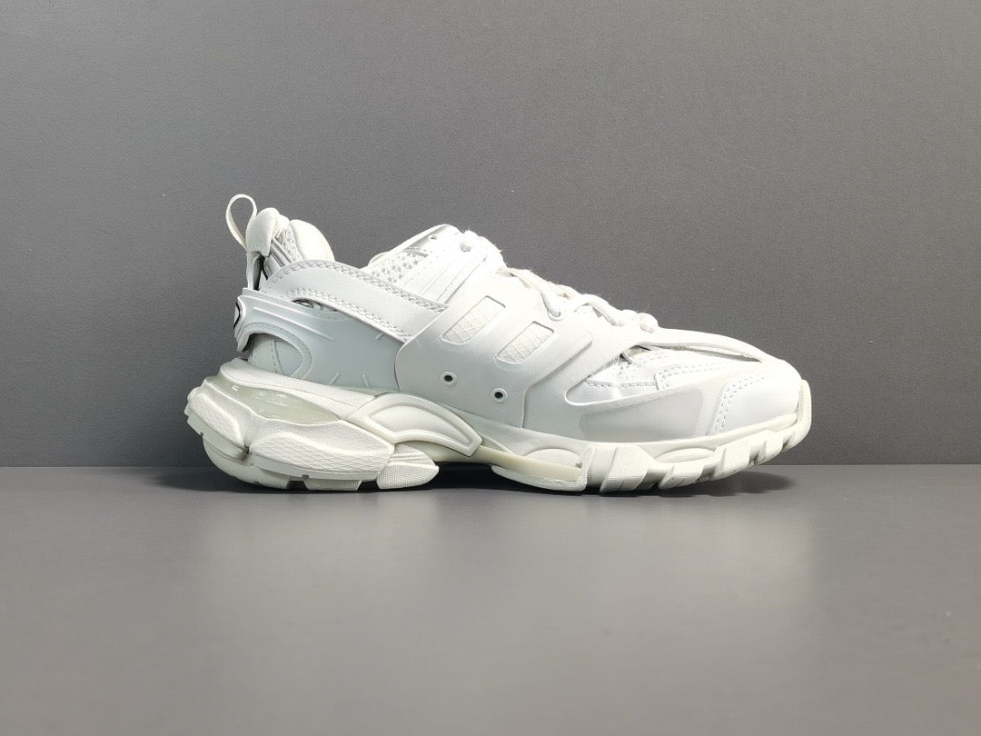 White B Track sneakers