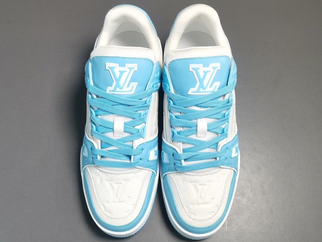 Monogram White Sky Blue Sneaker