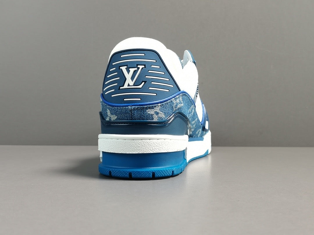Monogram Denim Blue/White Sneaker